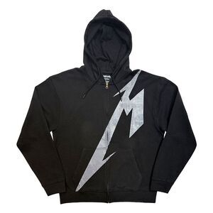 Metallica Unisex Adult Shrouded Full Zip Hoodie / Black